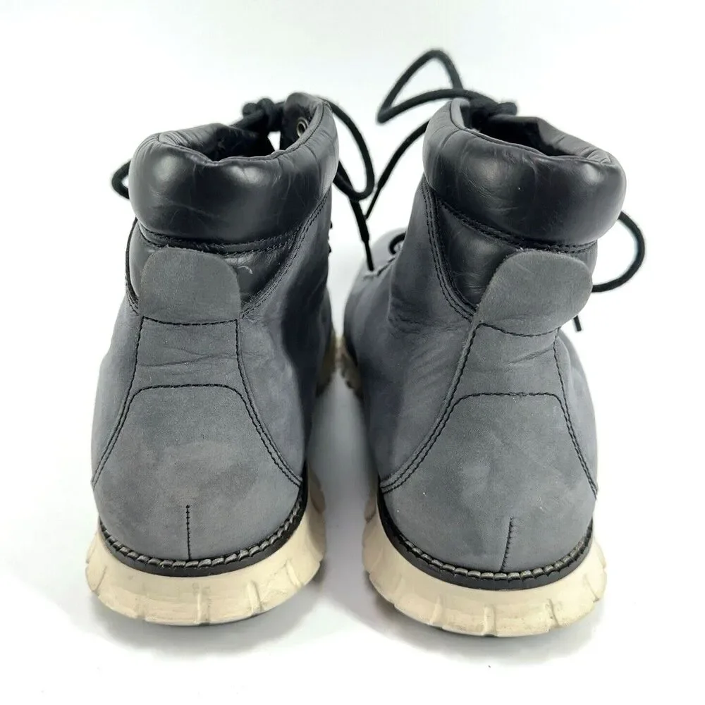 Mens Cole Haan ZeroGrand Hiker ll Lace Up Boots High Top Shoes Gray Size 11.5 M